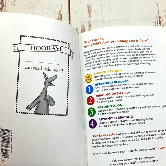 I CAN READ Books Danny & The Dinosaur / Morris Goes To School Level 1 - Picture 8 of 9